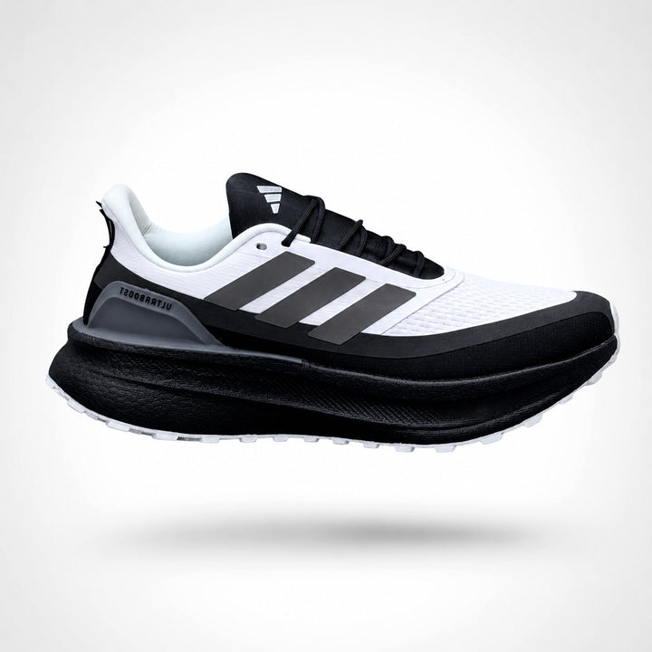 Adidas Ultraboost 5 Clima Warm Light Boost Running Shoes (Black/White)